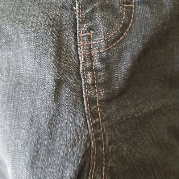 Windriver Black Tmax Fleece Lined Wide Straight Leg Jeans - Picture 11 of 15